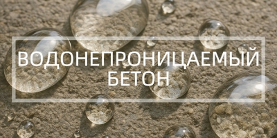 Водонепроницаемый бетон в Нижнем Новгороде